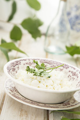 Homemade cheese
