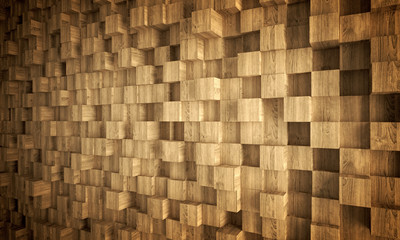 wood geometric background