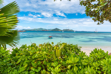 Anse la Reunion - Seychelles, La Digue Island