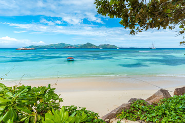 Anse la Reunion - Seychelles, La Digue Island