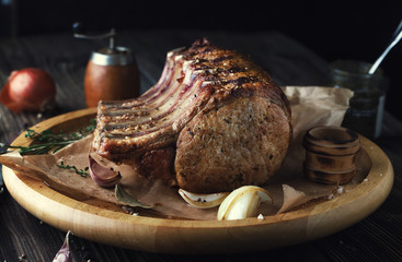 Grilled pork chop - 98173473