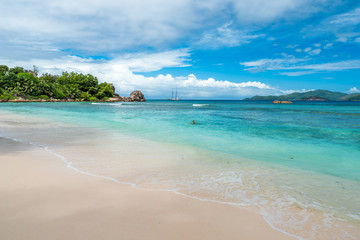 Anse la Reunion - Seychelles, La Digue Island