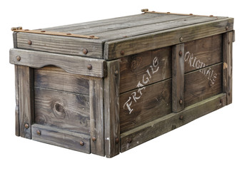 Treasure chest isolated
