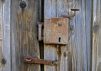 Altes rostiges Schloss