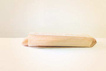 Baguette and paper container