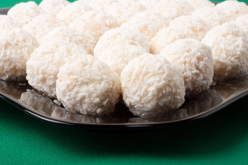 White coconut candy
