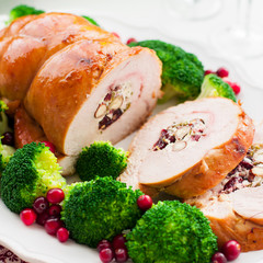 Christmas Turkey Breast Roll