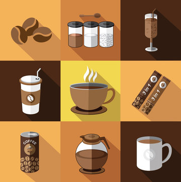 Illustration of the coffee