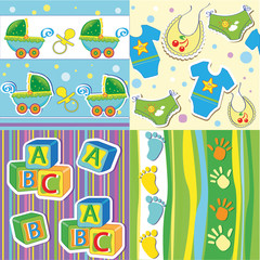 seamless patterns baby background