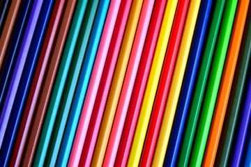 Part of Colorful Pencils / Colorful Background