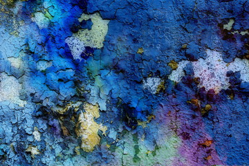 blue crackle wall texture, color crackle background