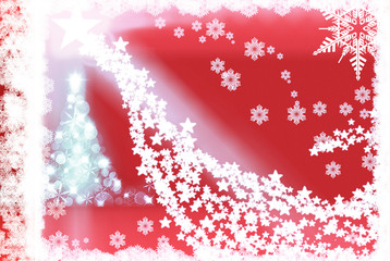 Christmas Background with ornaments 1