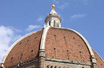 Fototapeta premium Dome in Florence Cathedral. Florence, Italy