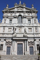 Fototapeta na wymiar Saint Mary over St. Celso church in Milan, Italy