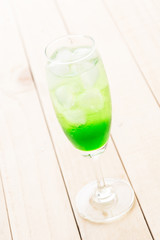 green soda