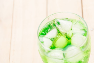 green soda