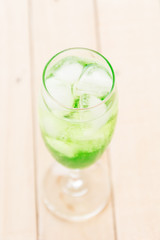green soda