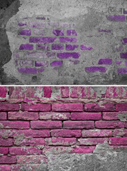 texture of old brick wall background