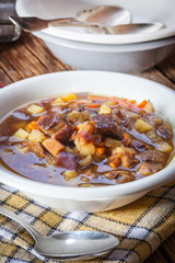 Mushroom soup.