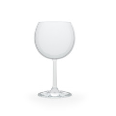 wine glass isolated on a white background