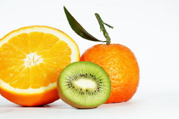 Mix Fruits - Oranges, Mandarin, Kiwi