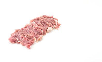 slice pork