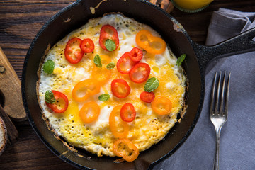 Simple classic brunch