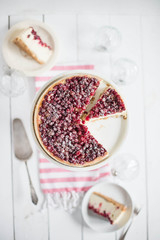 cranberry cheesecake 