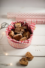 christmas biscotti