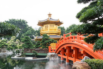 Fototapeta premium Nan Lian Garden,This is a government public park,situated at Dia