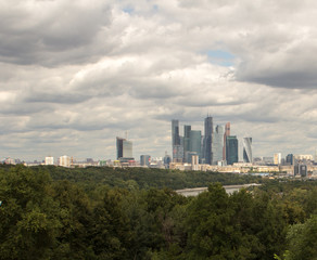 Fototapeta na wymiar Moscow city. Russia