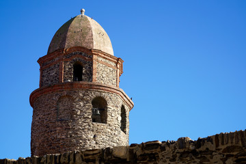 Fototapeta na wymiar steeple of Collioure
