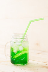 green soda