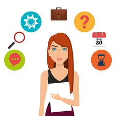 Business people working