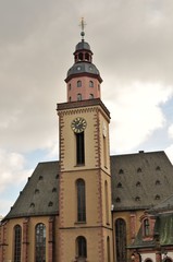 Fototapeta na wymiar Liebfrauenkirche in Frankfurt am Main