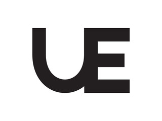 UE Letter Identity Monogram Logo