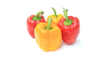 Sweet Pepper isolated on white background