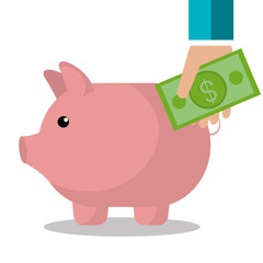 Money savings graphic