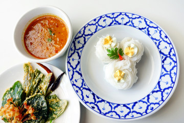 Fermented Rice Flour Noodles /kanomjeen