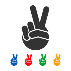 Obraz premium Swear Fingers Gesture