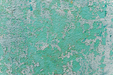 Wall fragment with attritions and cracks