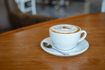 Relax time with Coffee in coffee cafe