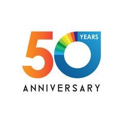 50 anniversary chart logo