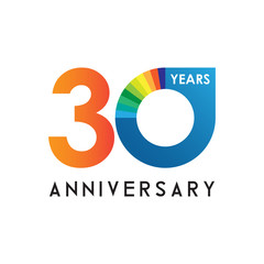 30 anniversary chart logo