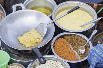Thai style omelette