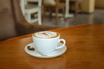 Relax time with Coffee in coffee cafe