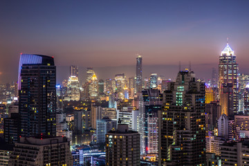 Obraz premium citys view in the night