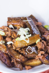 eggplant with minced pork