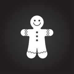 Vector christmas icon.