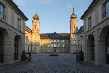 Naklejka na ściany i meble Schloss und Schlosspark Werneck, Unterfranken, Bayern, Deutschland
